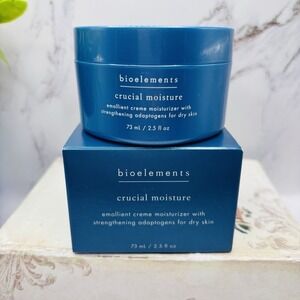 Bioelements Crucial Moisture w/Strengthening Adaptogens for Dry Skin 2.5 Oz Jar